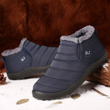 Slip On Warm Fur Winter Snow Boots