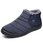 Slip On Warm Fur Winter Snow Boots