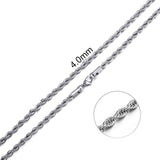 Jiayiqi Rope Chain Necklace