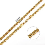 Jiayiqi Rope Chain Necklace