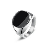 Jiayiqi Men's Punk Rock Ring For Men