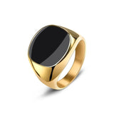 Jiayiqi Men's Punk Rock Ring For Men