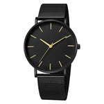 Luxury Stainless Steel Quartz Wrist Watch Male