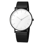 Luxury Stainless Steel Quartz Wrist Watch Male