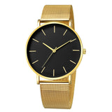 Luxury Stainless Steel Quartz Wrist Watch Male