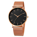 Luxury Stainless Steel Quartz Wrist Watch Male