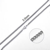 Jiayiqi Rope Chain Necklace