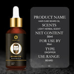 Haircube Natural Men Beard Growth Oil