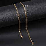 Cuban Link Chain Necklace For Men