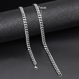 Cuban Link Chain Necklace For Men