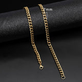 Cuban Link Chain Necklace For Men