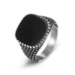 Jiayiqi Men's Punk Rock Ring For Men