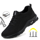 Men's Steel Toe Puncture-Proof Work Boots