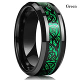 Men's Stainless Steel Dragon Ring