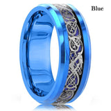 Men's Stainless Steel Dragon Ring