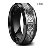 Men's Stainless Steel Dragon Ring