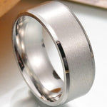 Punk Titanium Steel Rings