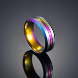 Punk Titanium Steel Rings