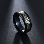 Punk Titanium Steel Rings