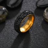 Punk Titanium Steel Rings