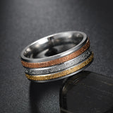 Punk Titanium Steel Rings