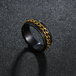 Punk Titanium Steel Rings