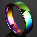 Punk Titanium Steel Rings