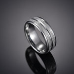 Punk Titanium Steel Rings