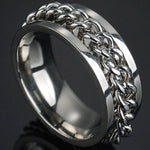 Punk Titanium Steel Rings