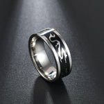 Punk Titanium Steel Rings