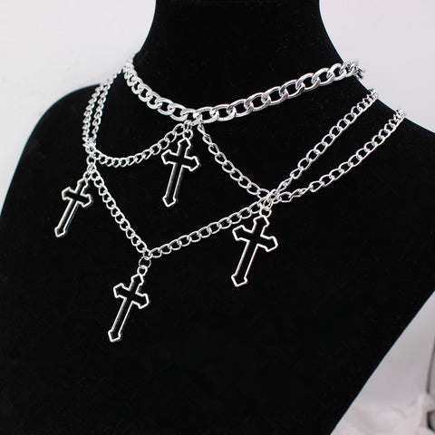 Goth Streetwear Necklaces Unisex