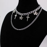 Goth Streetwear Necklaces Unisex