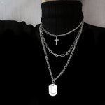 Goth Streetwear Necklaces Unisex