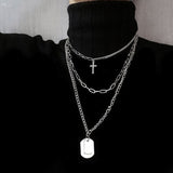 Goth Streetwear Necklaces Unisex