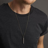 Men's Stainless Steel Pendant Necklace