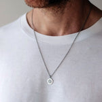 Men's Stainless Steel Pendant Necklace