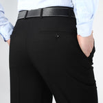 Wrinkle-Resistant Suit Pants