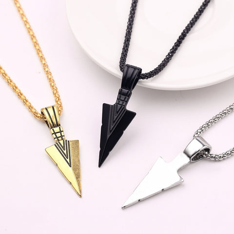 2021 Men's Fashion Arrow Head Pendant Necklace