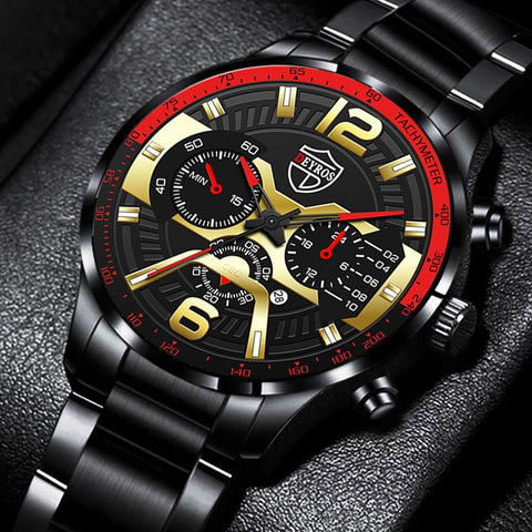 Mens Stainless Steel Luxury Men Wrist Watch