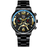 Mens Stainless Steel Luxury Men Wrist Watch