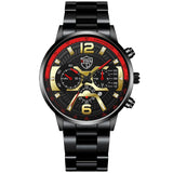 Mens Stainless Steel Luxury Men Wrist Watch