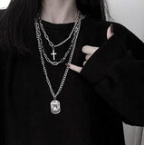 Hip Hop Multilayer Necklace