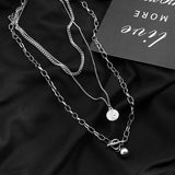 Hip Hop Multilayer Necklace