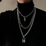 Hip Hop Multilayer Necklace