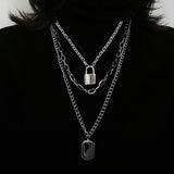 Hip Hop Multilayer Necklace