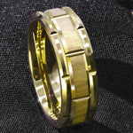 FDLK Men's Stainless Steel Rings