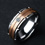 FDLK Men's Stainless Steel Rings