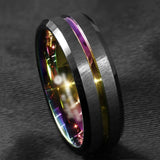 FDLK Men's Stainless Steel Rings