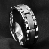 FDLK Men's Stainless Steel Rings