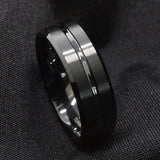 FDLK Men's Stainless Steel Rings